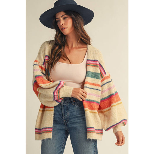 SUNSET CARNIVAL CARDI