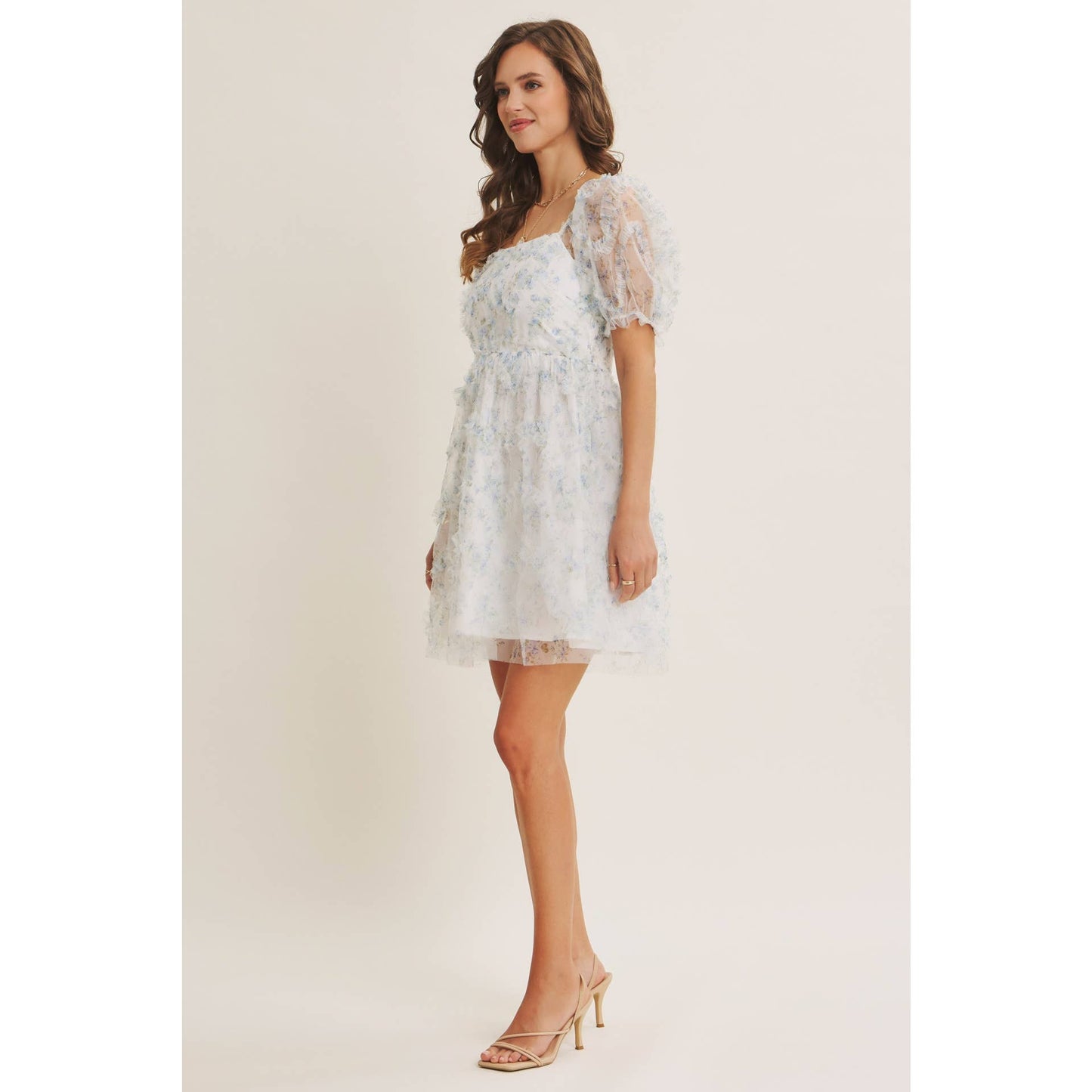 THE FLORAL RUFFLE BABYDOLL