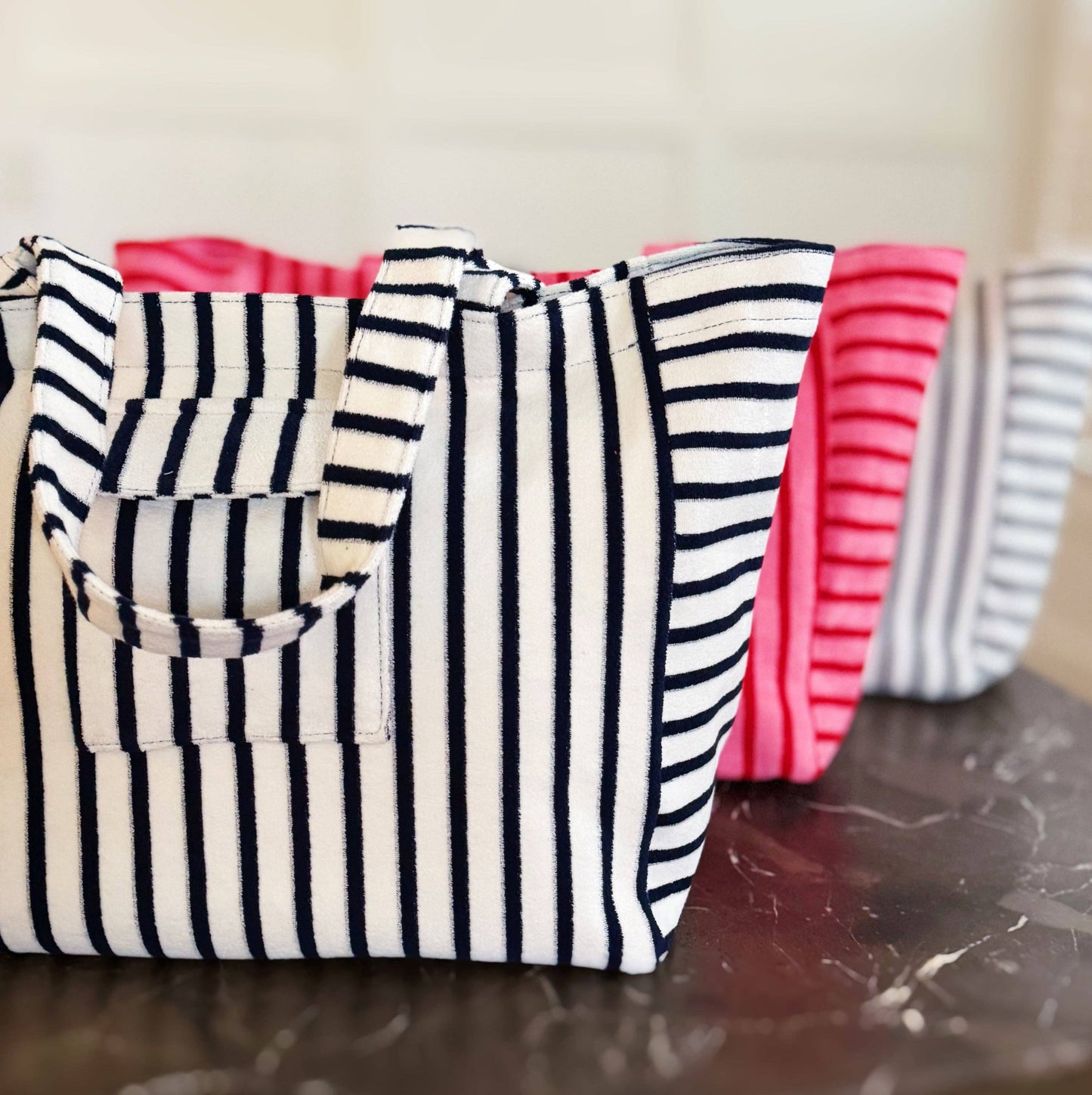 JUMBO STRIPED BAG