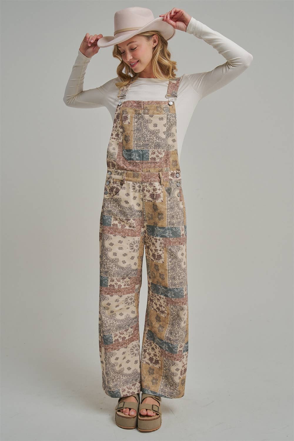 VINTAGE PATCHWORK OVERALLS
