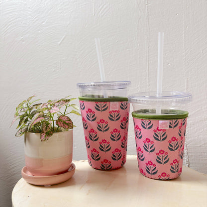 WHIMSY FLORAL DRINK SLEEVE