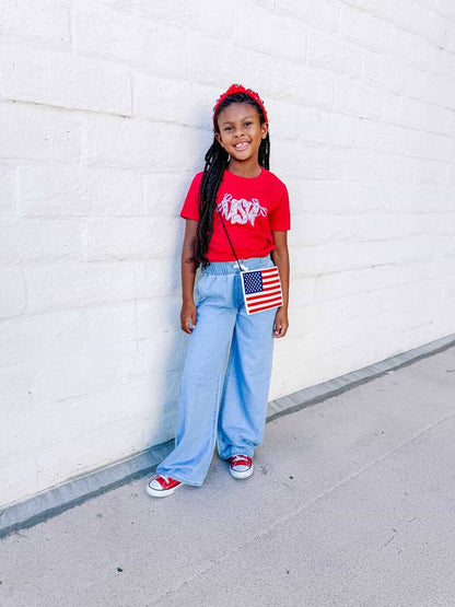 GIRLY USA TEE