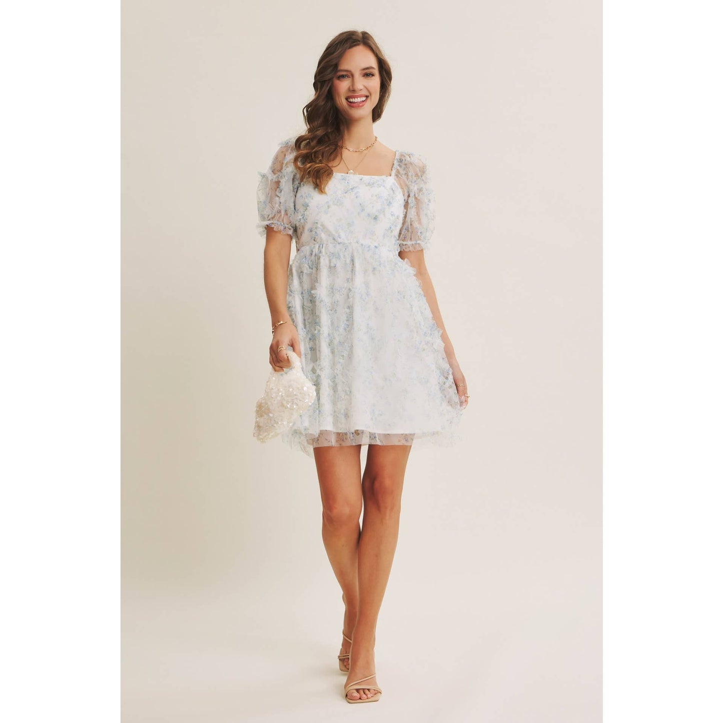 THE FLORAL RUFFLE BABYDOLL
